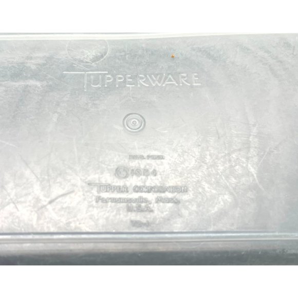 Vintage Tupperware Butter Keeper with Lid 72-1 Small Rectangle 1954 USA Dish - Picture 4 of 13